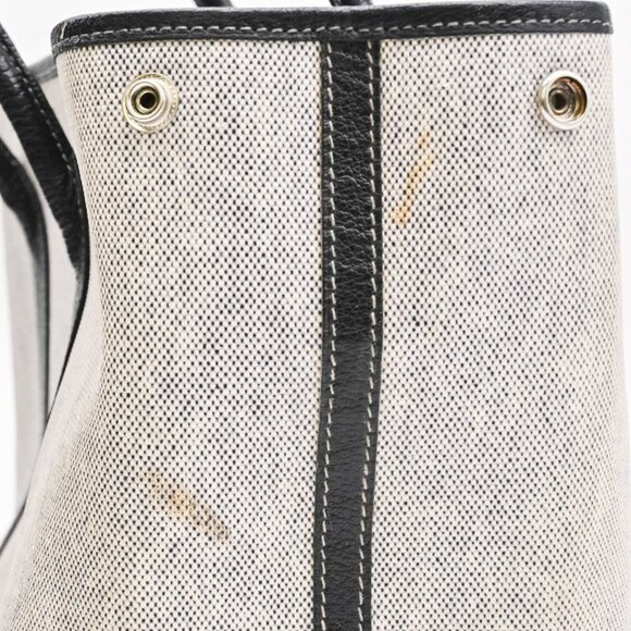 HERMES Black Leather Tote Bag - Picture 10 of 13